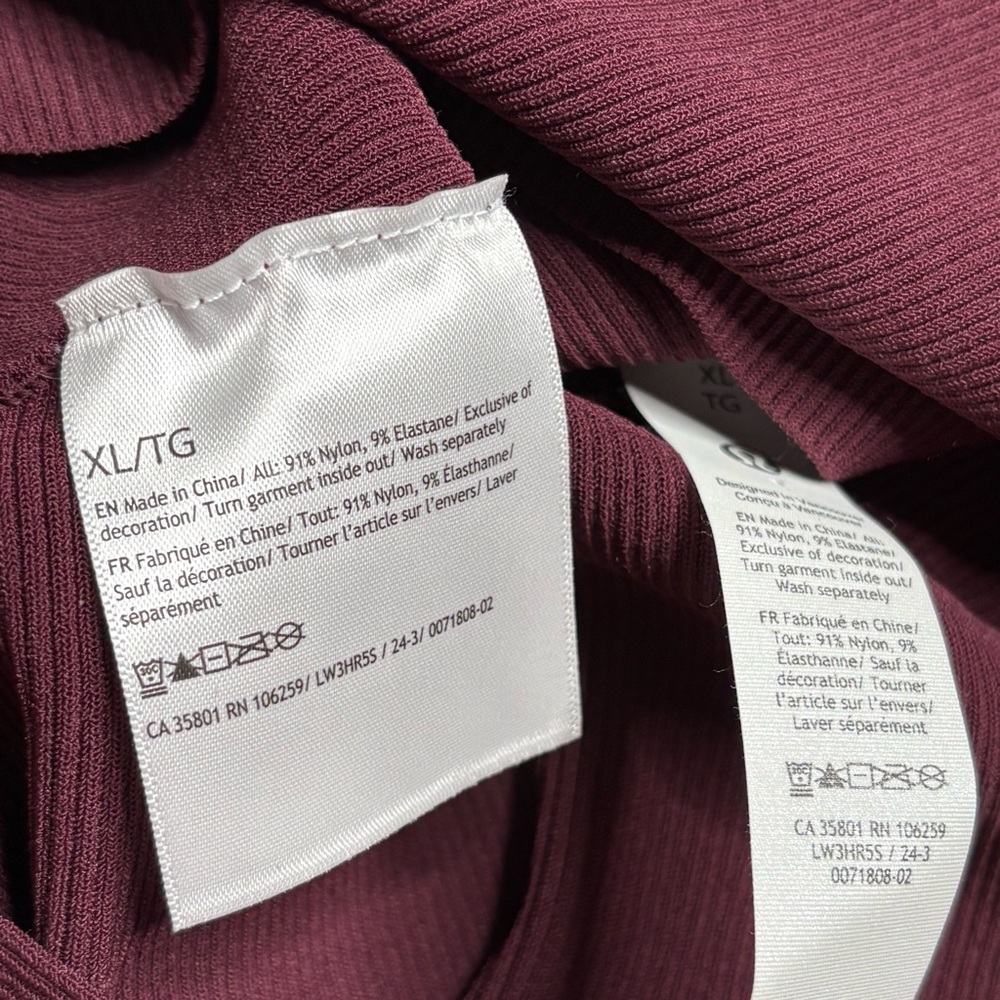 Lululemon Ribbed-Knit Twist-Back Mockneck Sweater - Picture 6 of 6